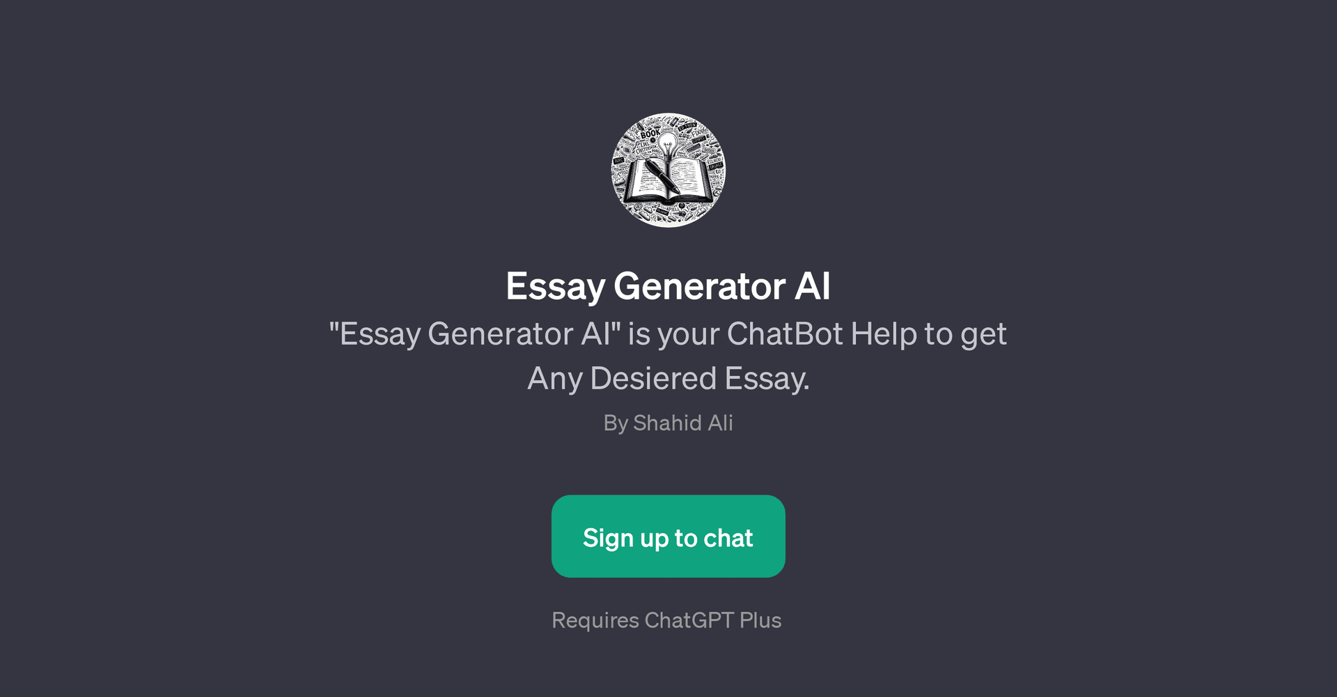 Essay Generator AI
