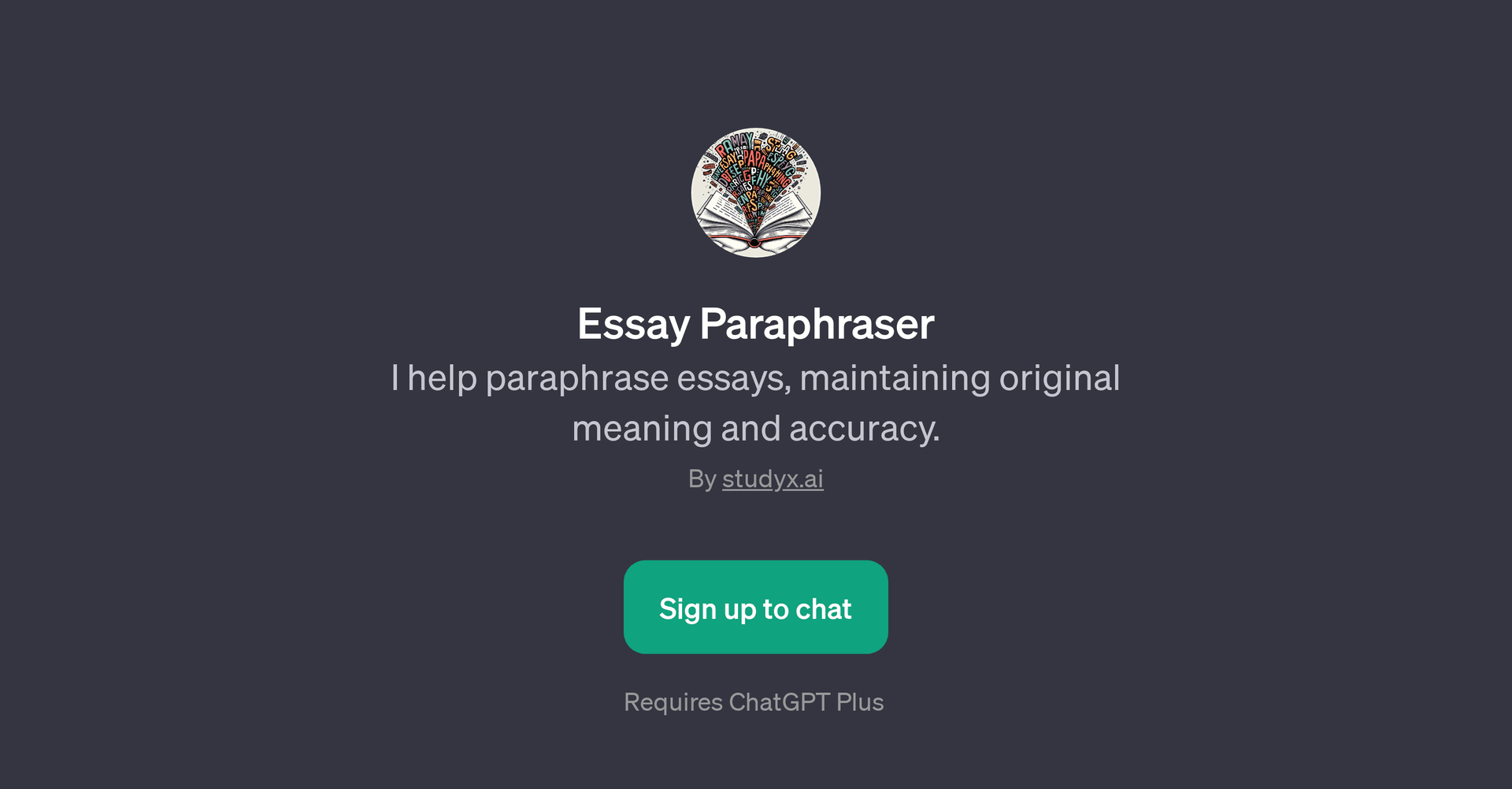Essay Paraphraser