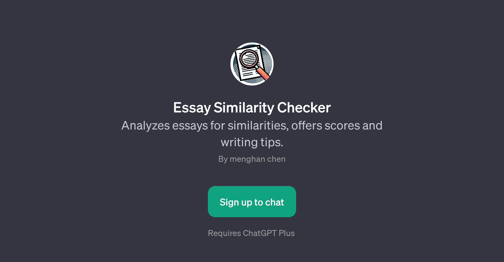 Essay Similarity Checker