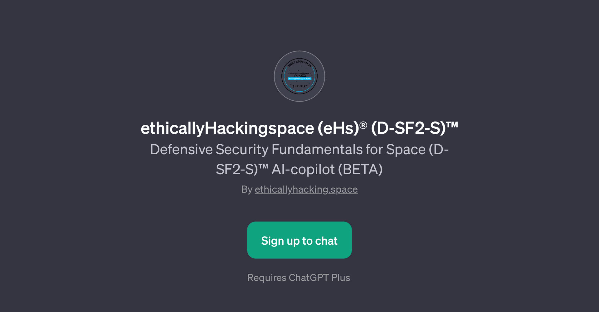 ethicallyHackingspace (eHs) (D-SF2-S)
