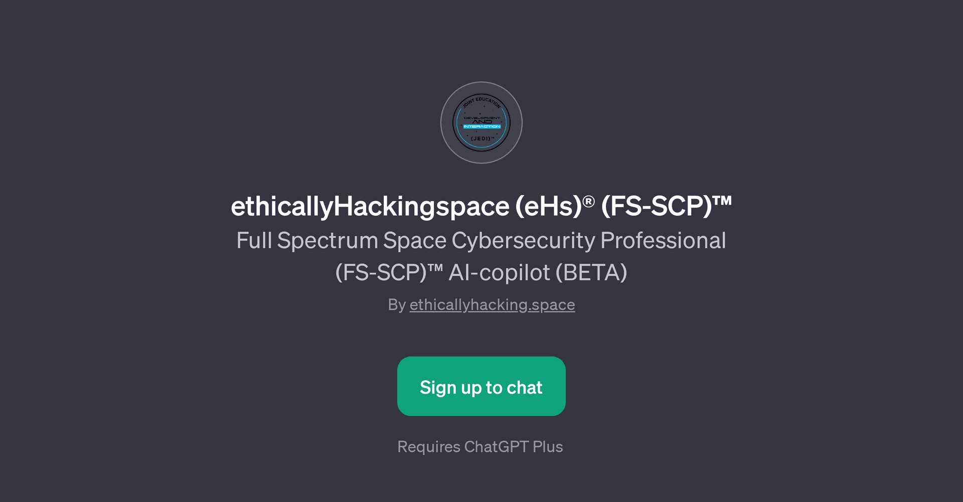 ethicallyHackingspace (eHs) (FS-SCP)