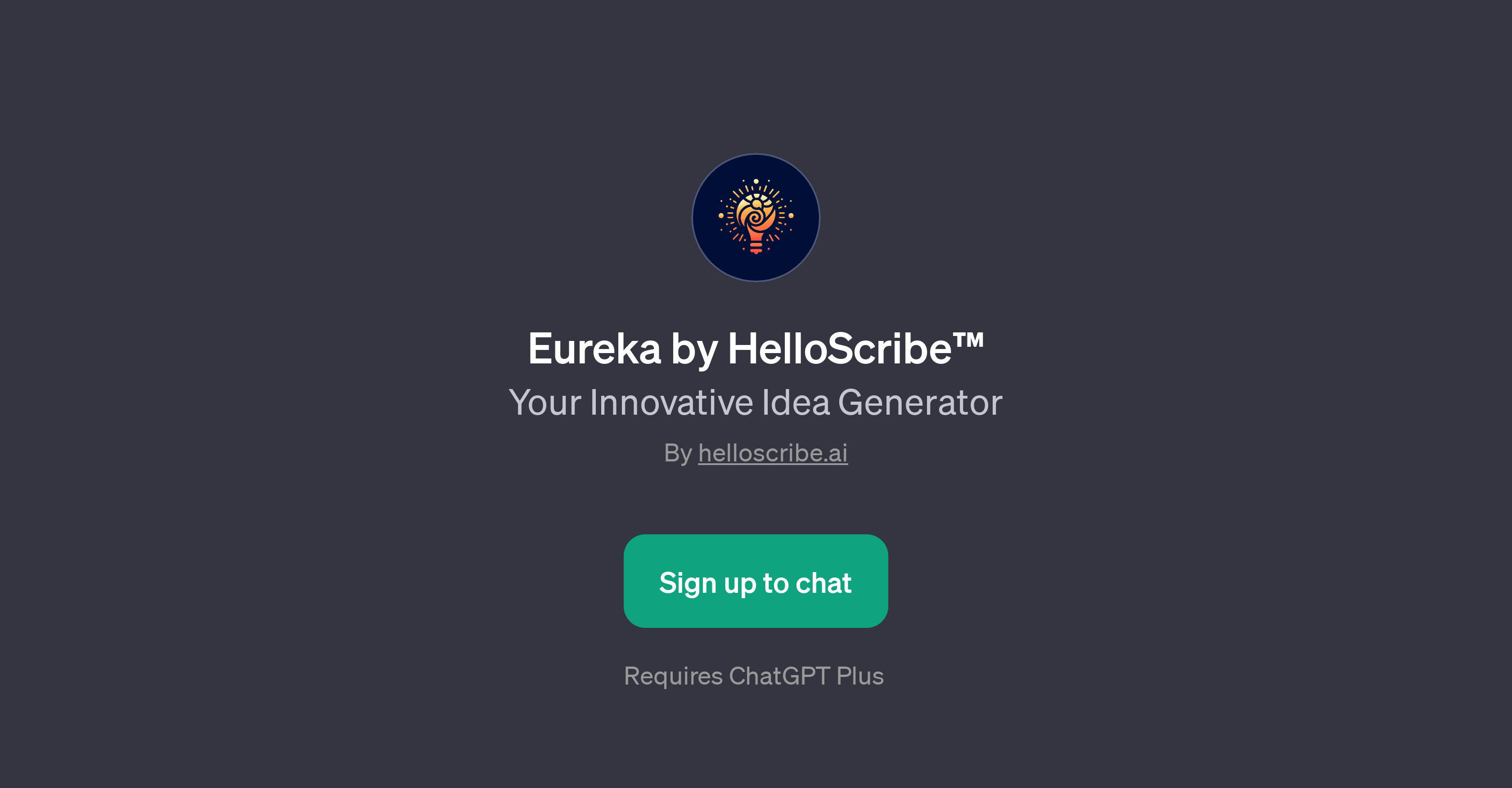 Eureka by HelloScribe