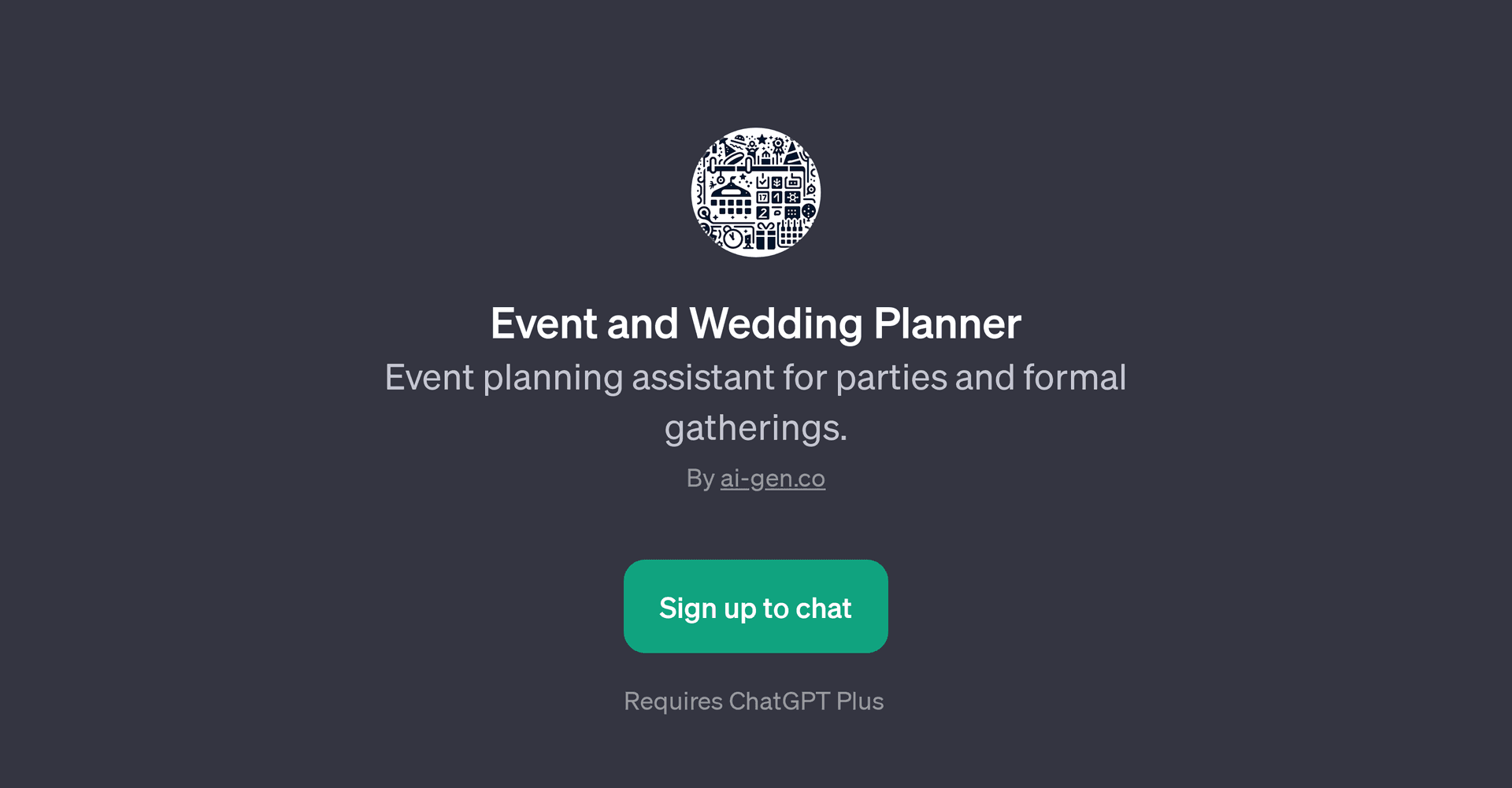 Event and Wedding Planner