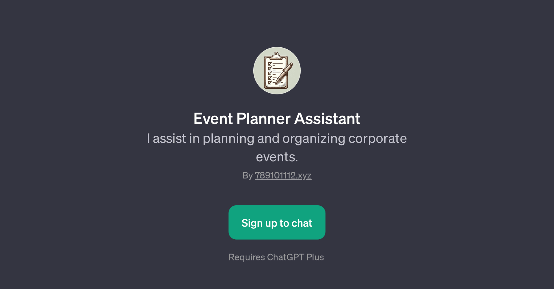 Event Planner Assistant
