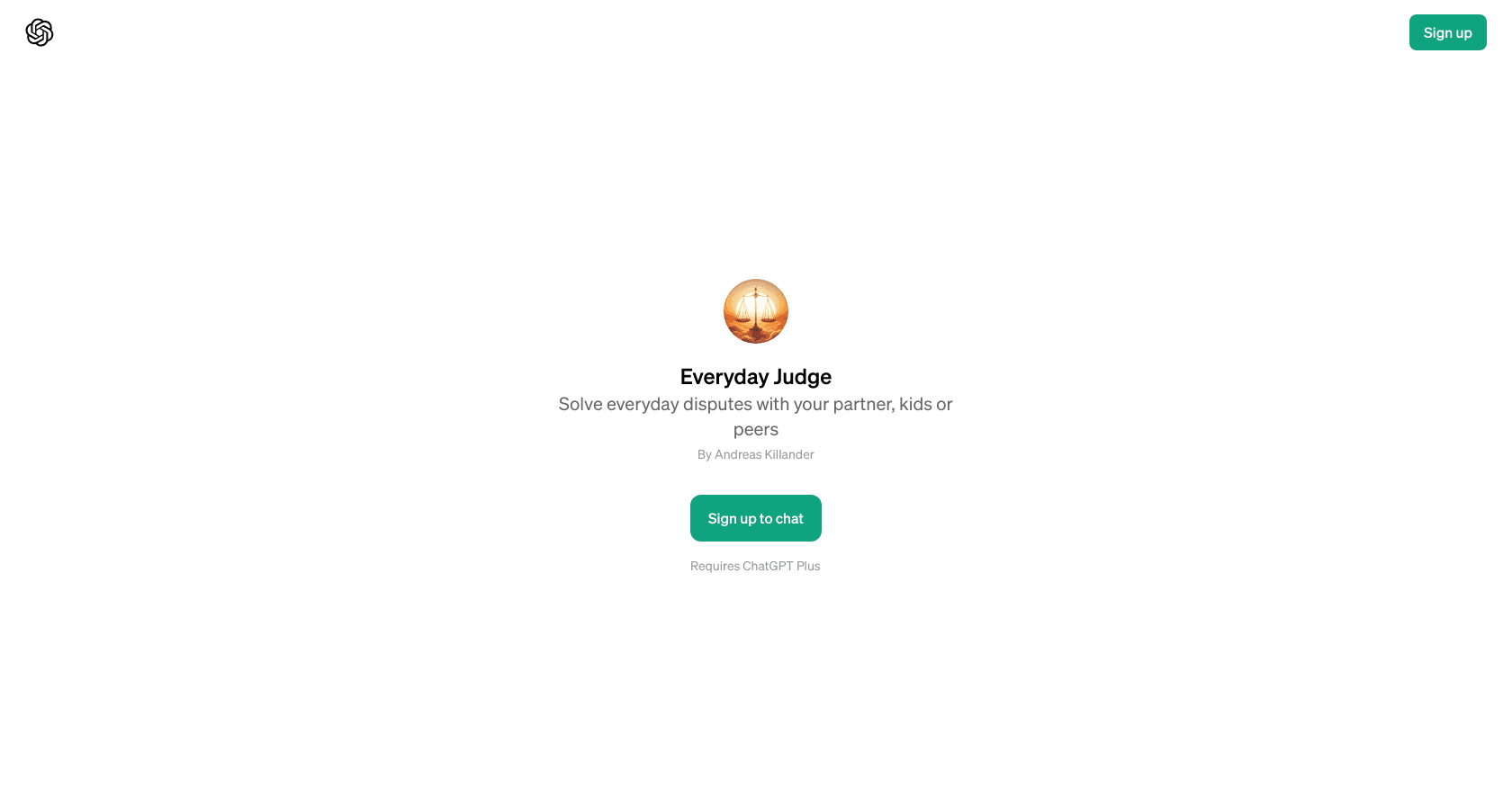 Everyday Judge