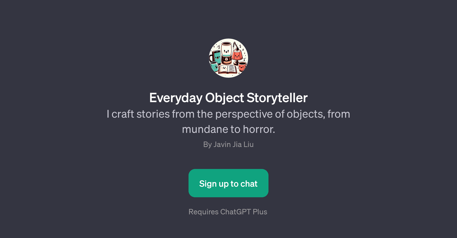 Everyday Object Storyteller