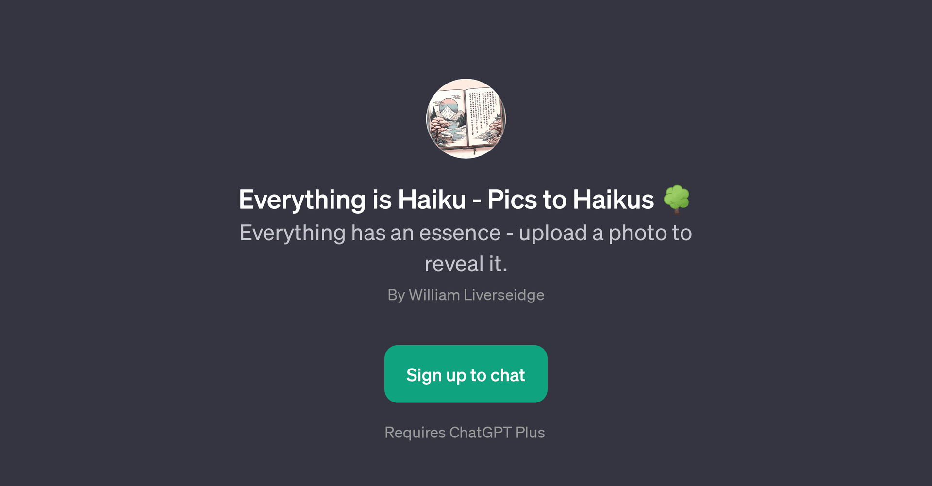 Everything is Haiku - Pics to Haikus