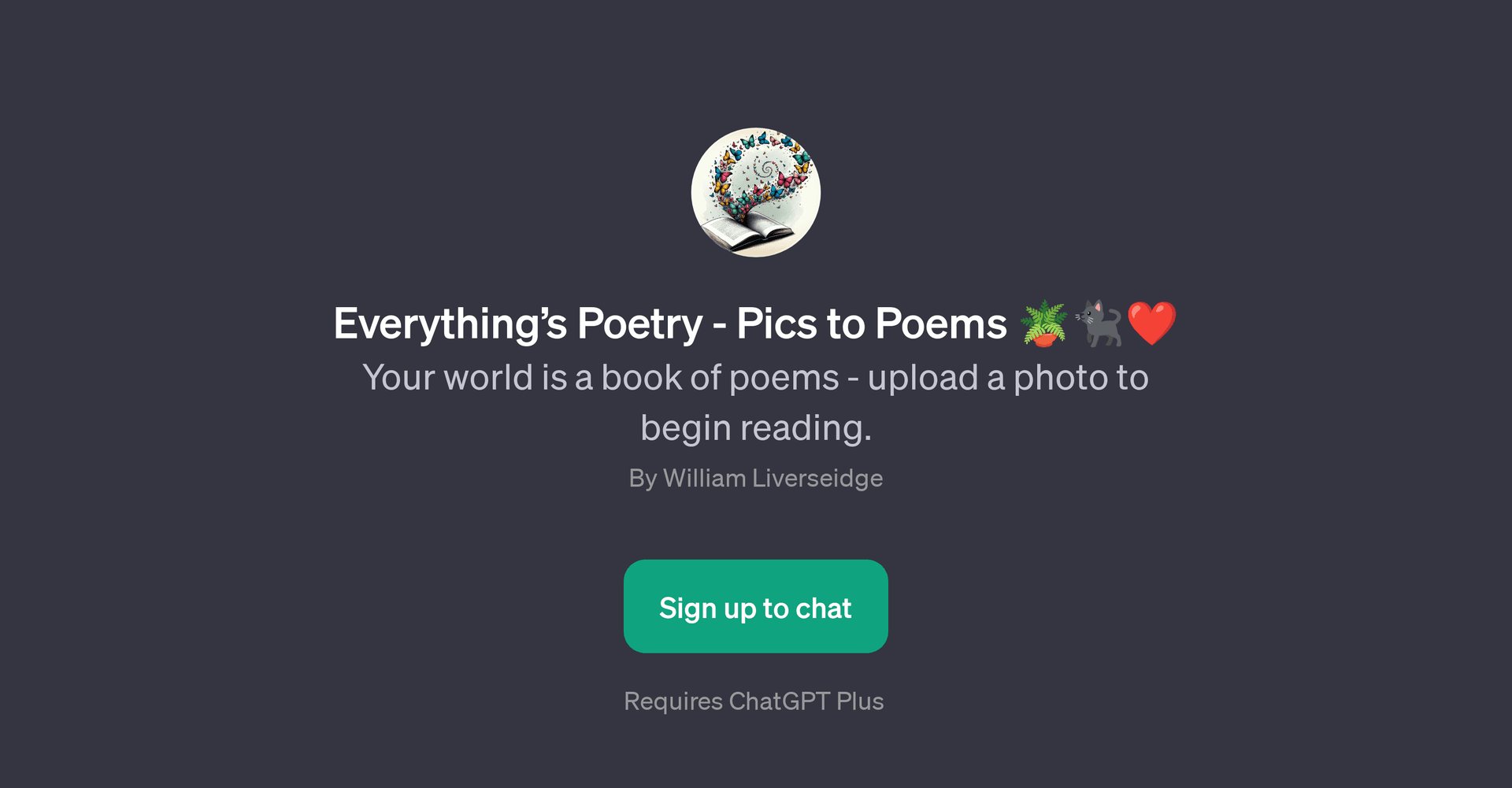 Everythings Poetry - Pics to Poems
