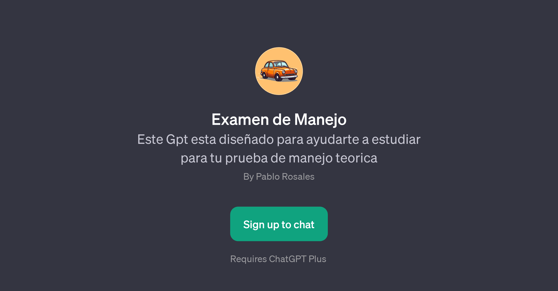 Examen de Manejo