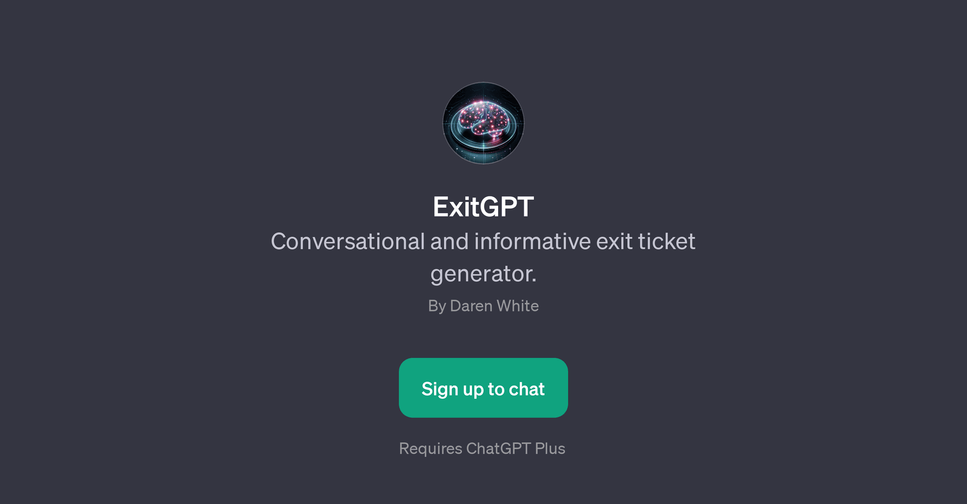 ExitGPT