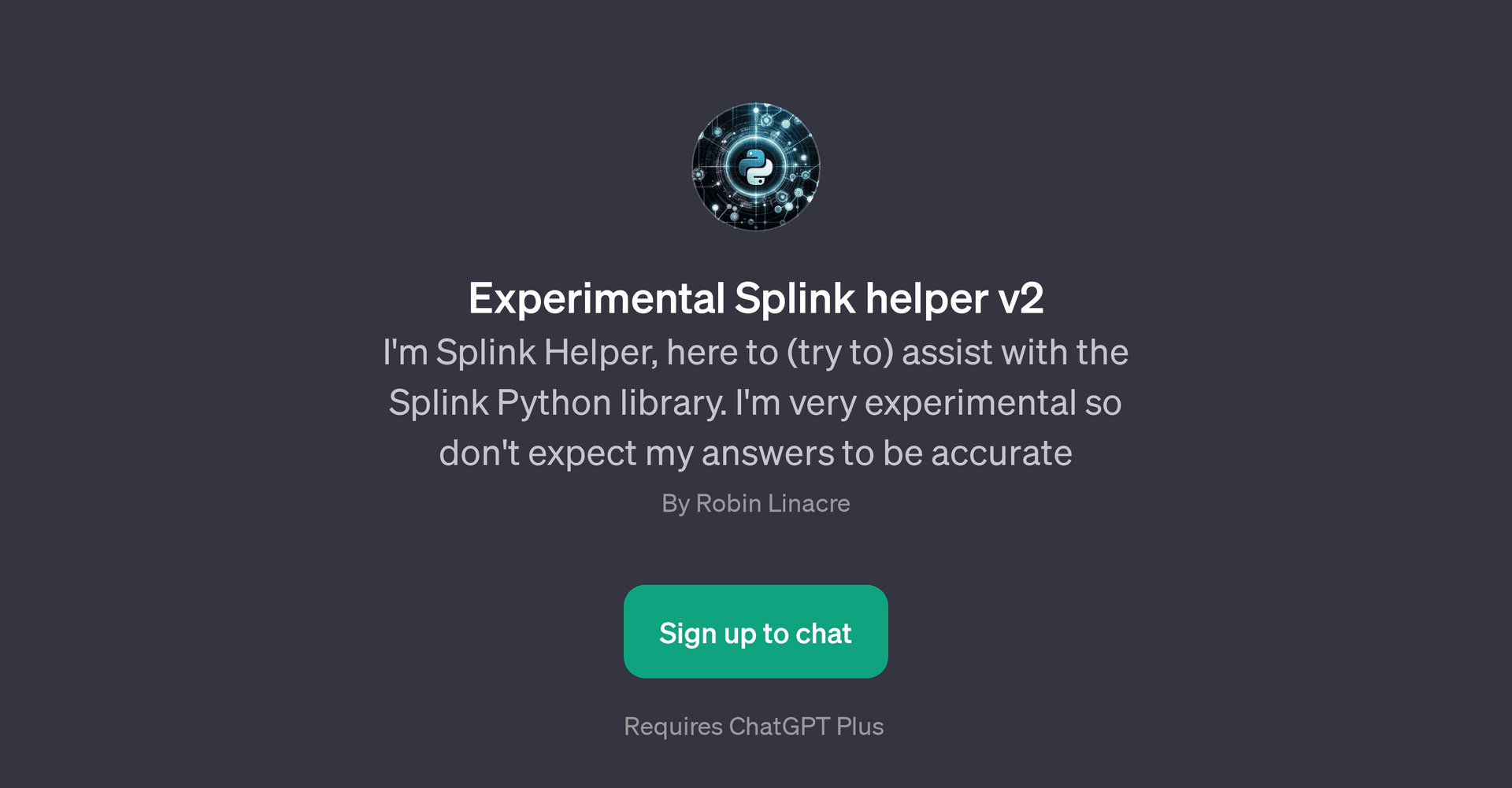 Experimental Splink helper v2