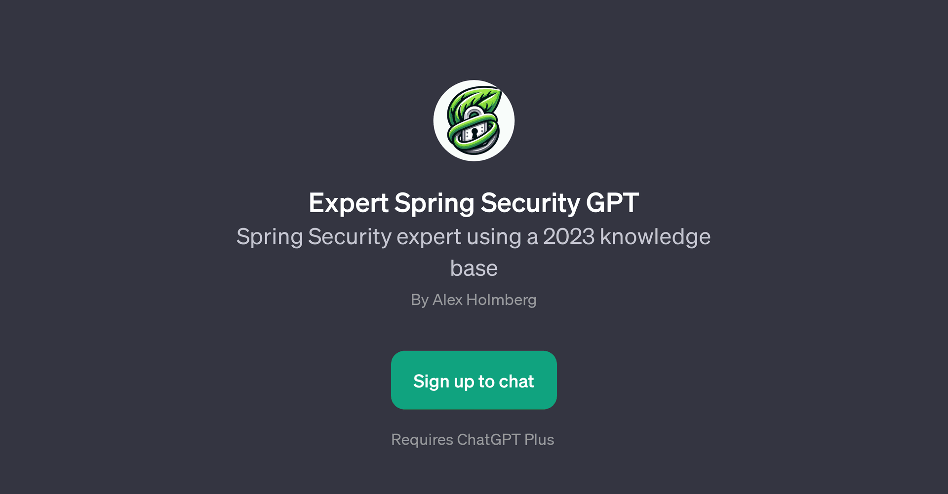 Expert Spring Security GPT