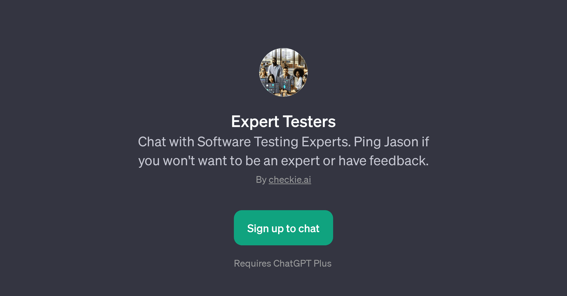 Expert Testers