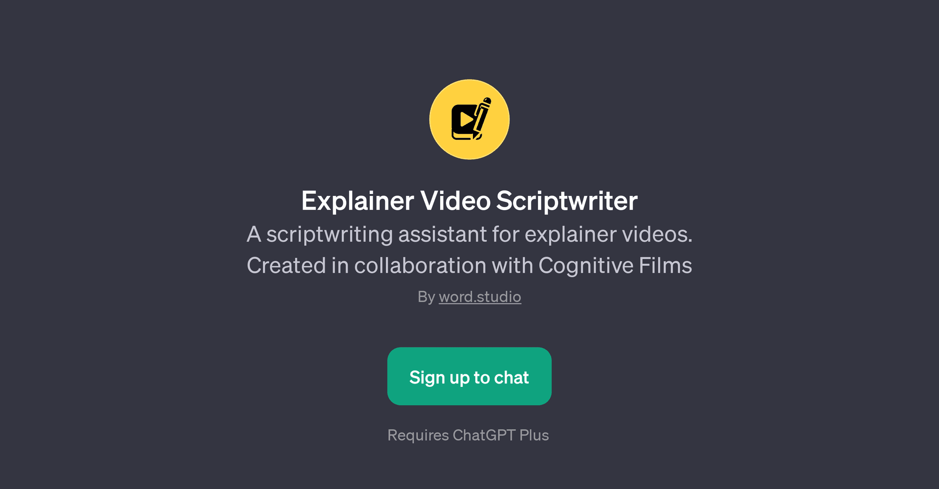 Explainer Video Scriptwriter