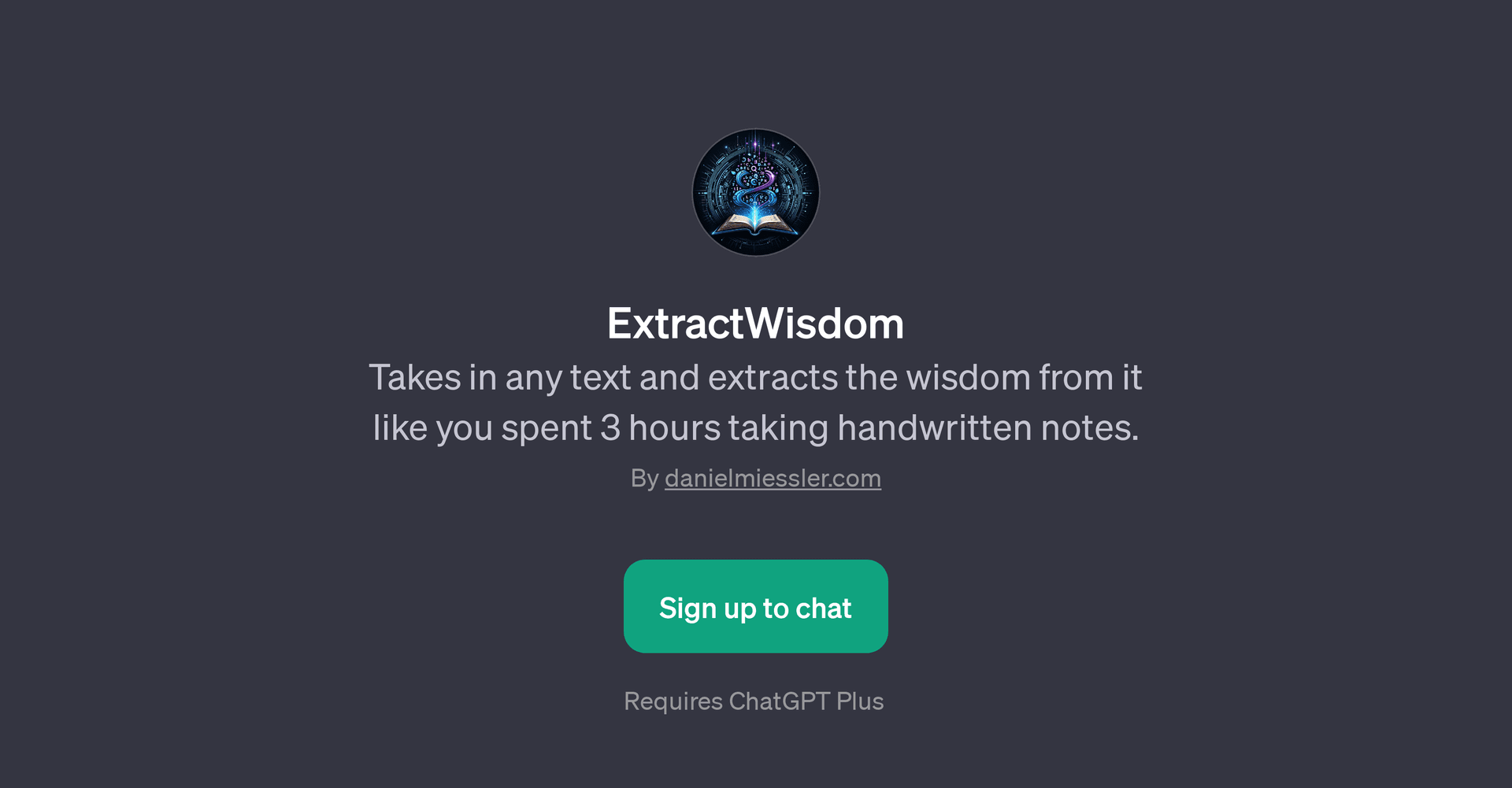 ExtractWisdom