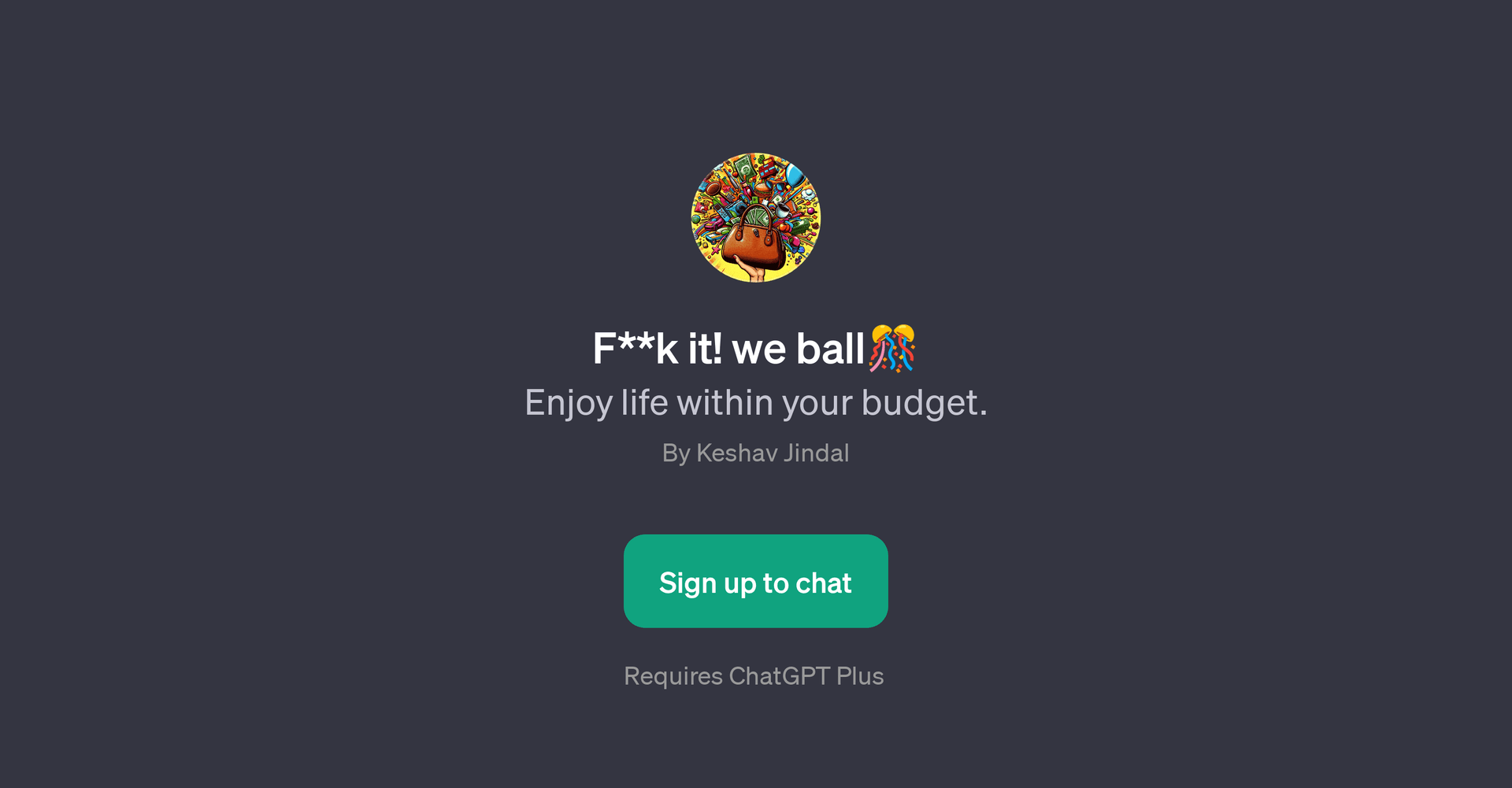F**k it! we ball