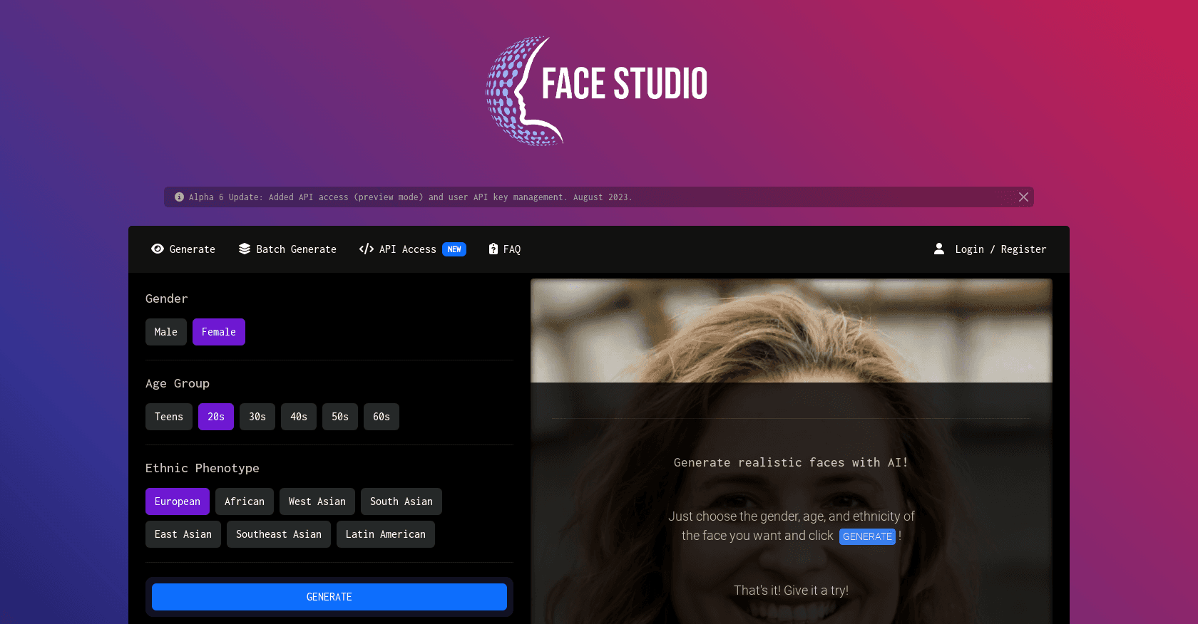 Face Studio