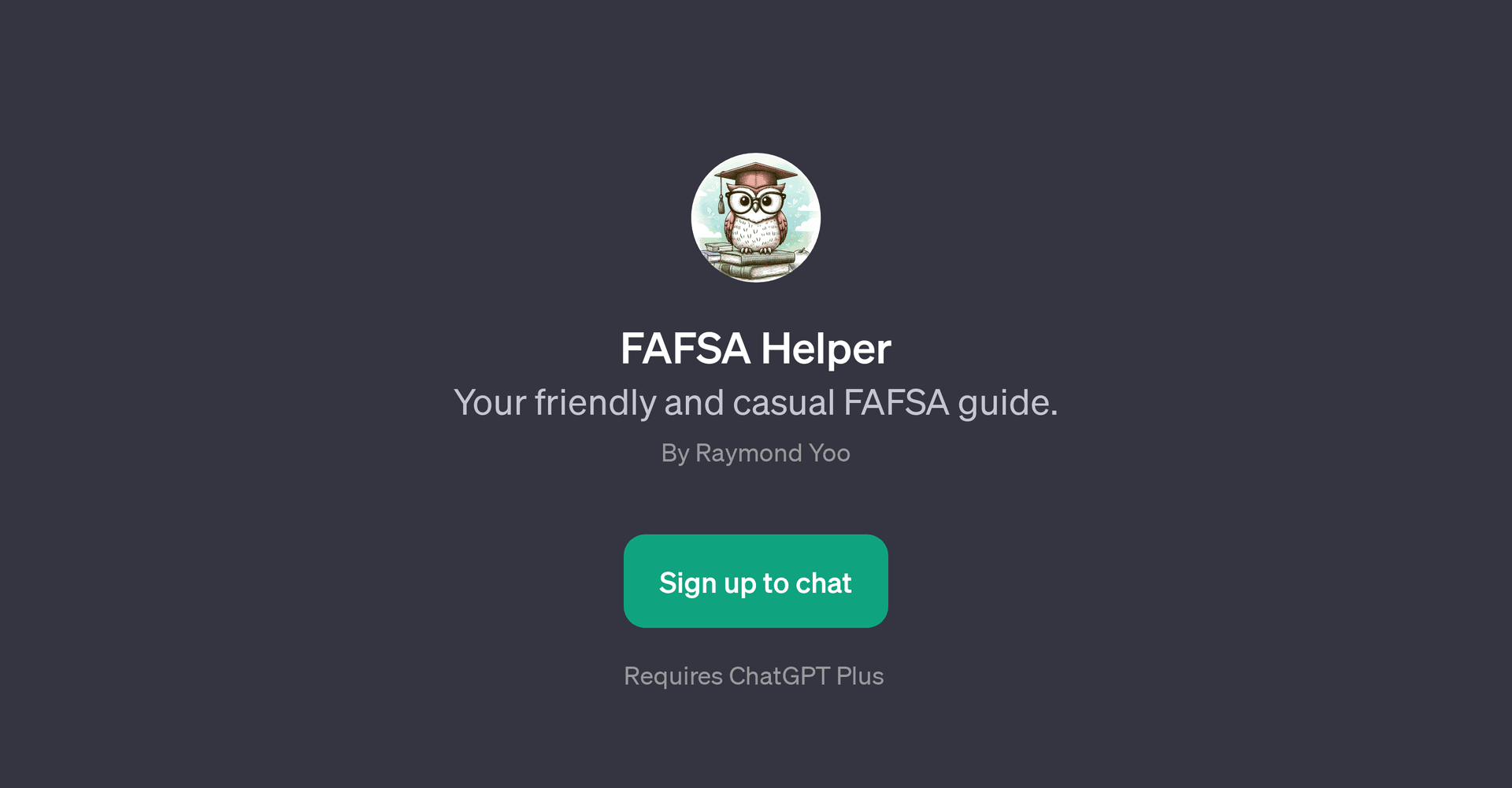 FAFSA Helper