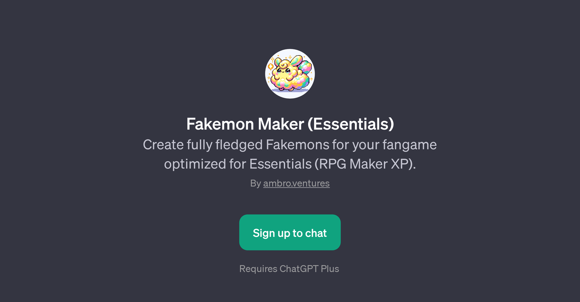 Fakemon Maker (Essentials)
