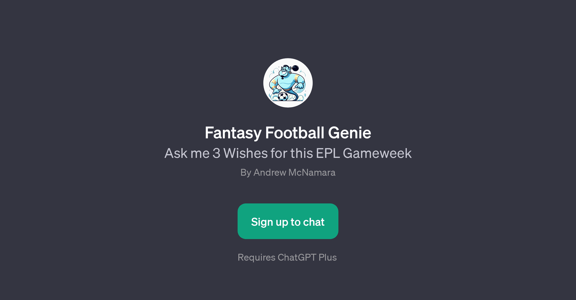 Fantasy Football Genie