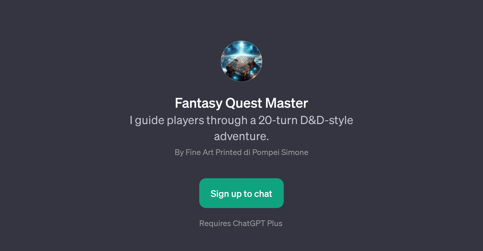 Fantasy Quest Master