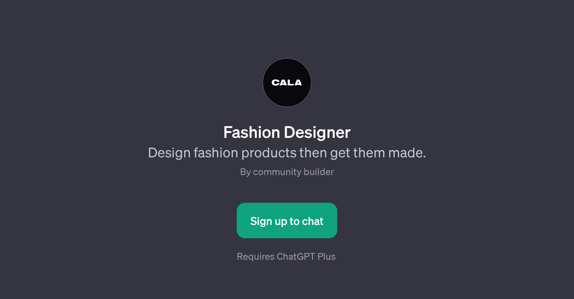 Fashion Designer GPT