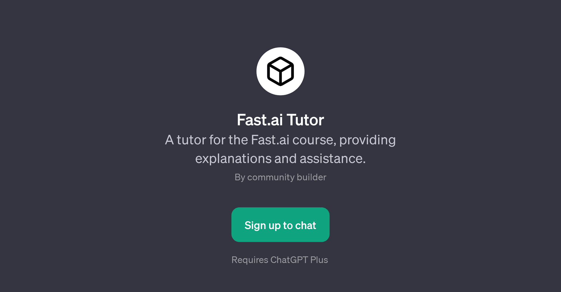 Fast.ai Tutor