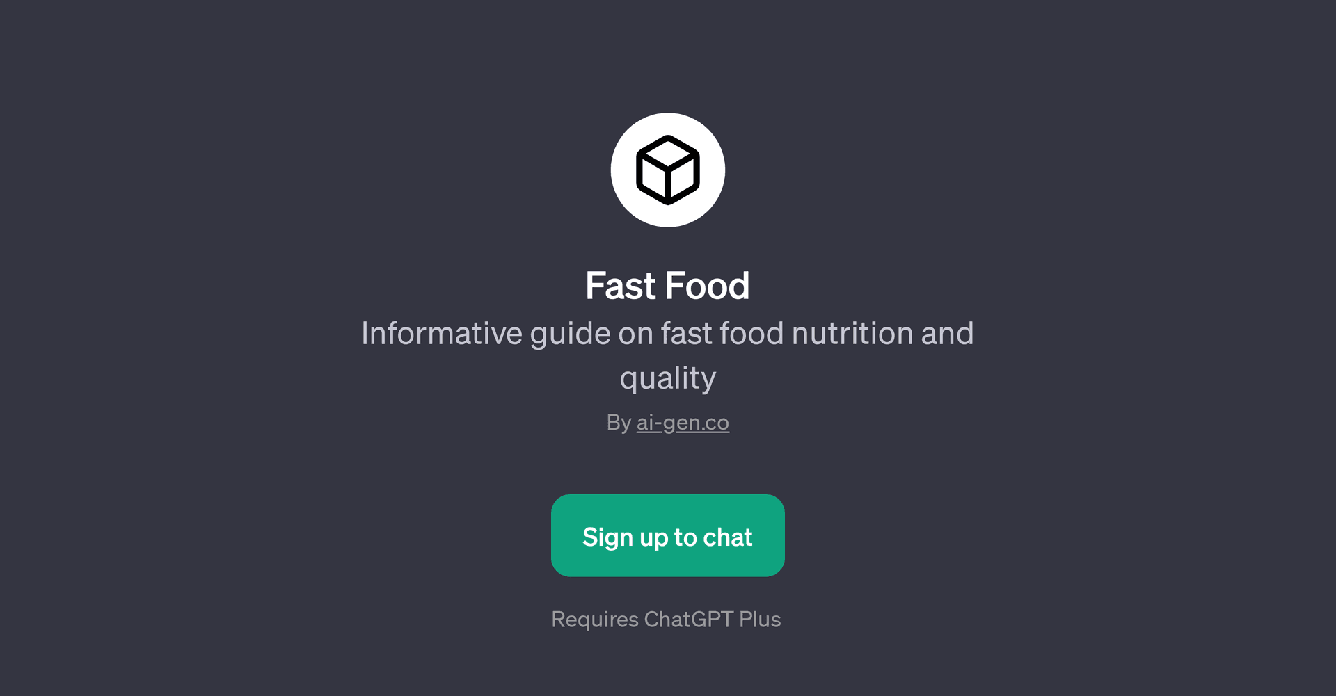 Fast Food