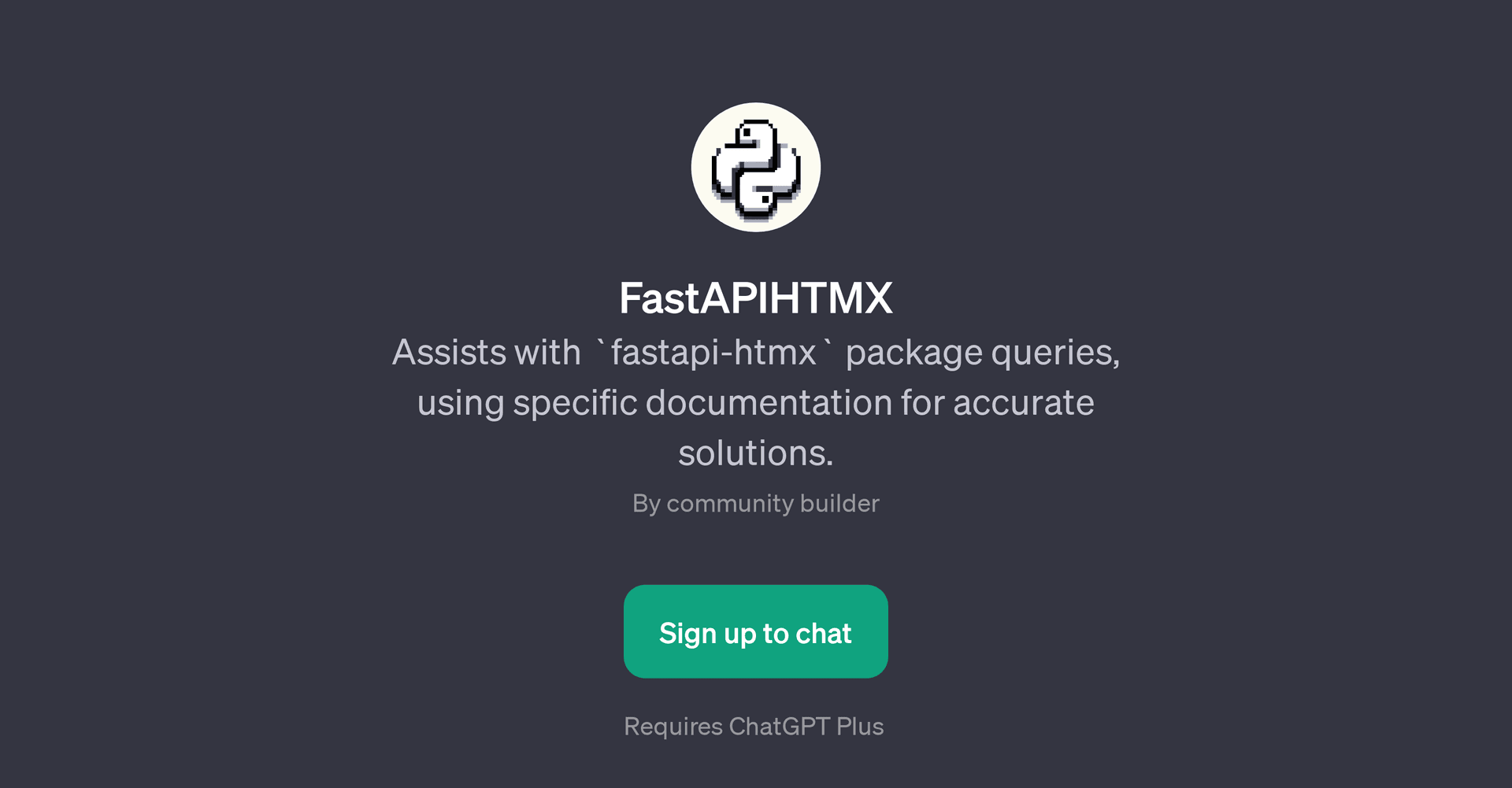 FastAPIHTMX
