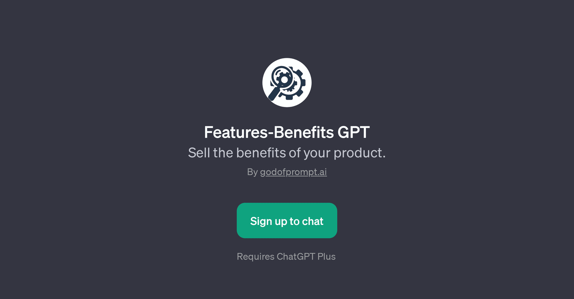 Features-Benefits GPT