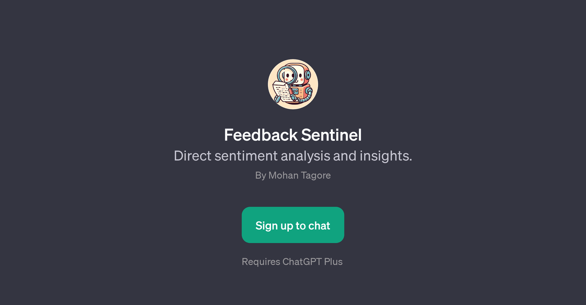 Feedback Sentinel