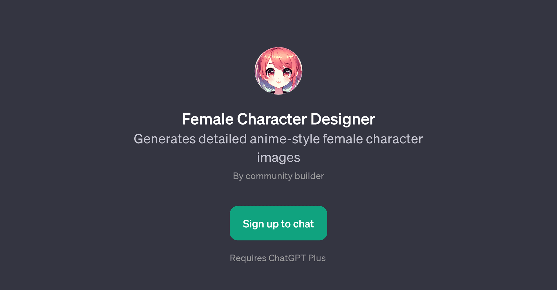 Female Character Designer
