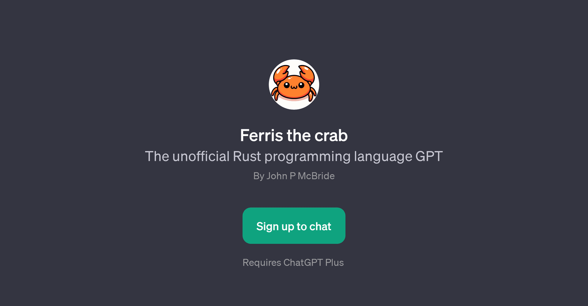 Ferris the Crab