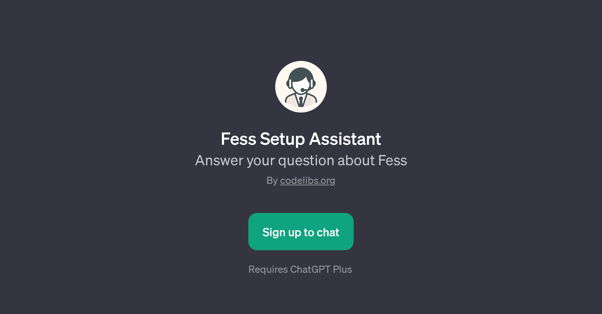 Fess Setup Assistant