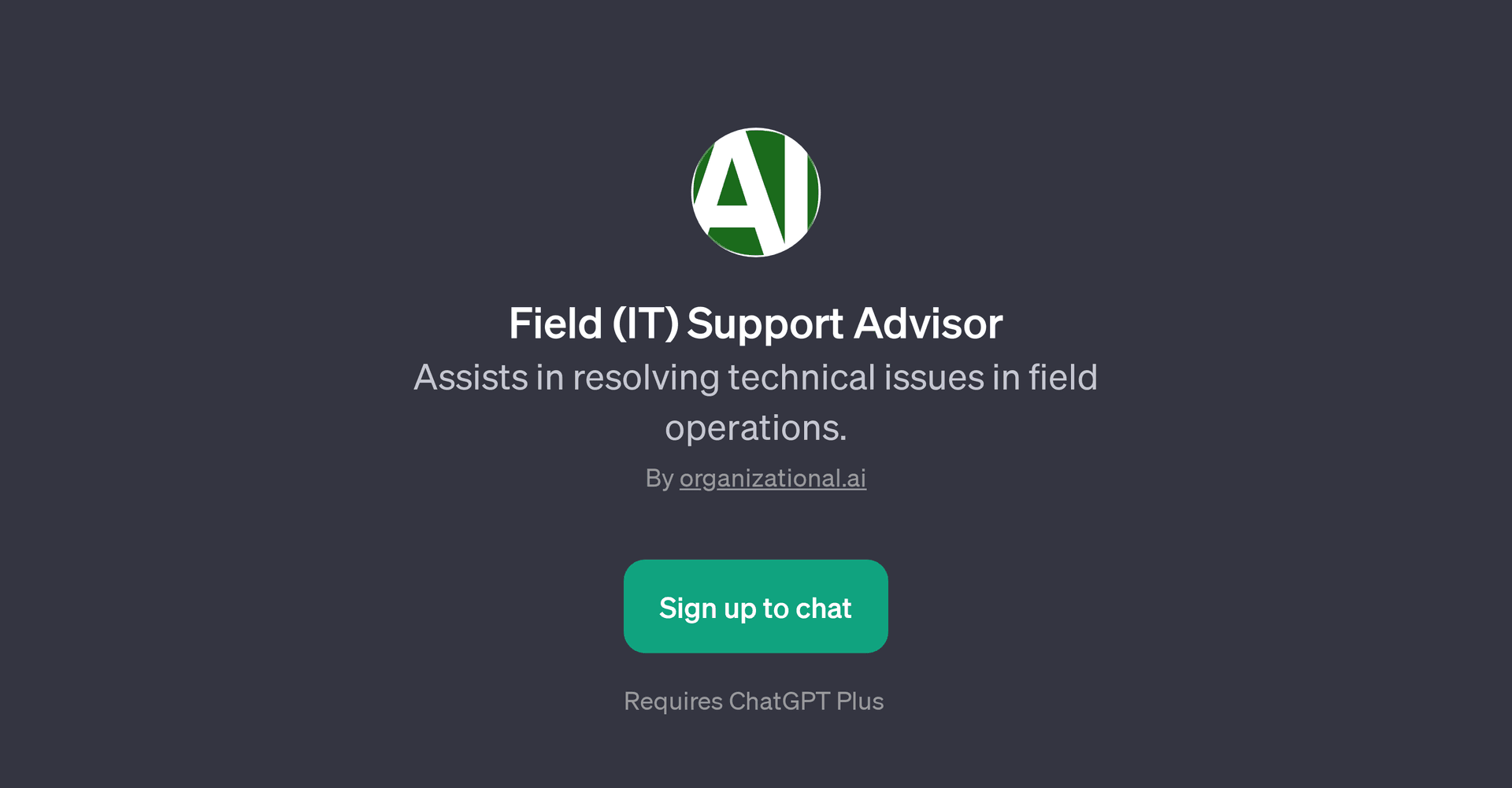 Field (IT) Support Advisor