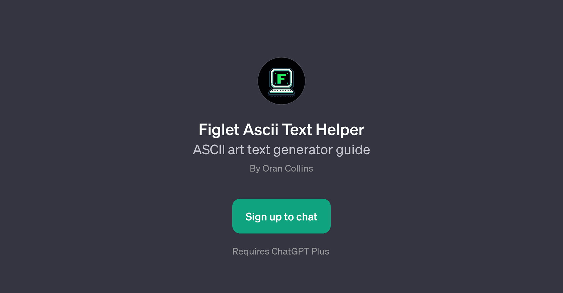 Figlet Ascii Text Helper