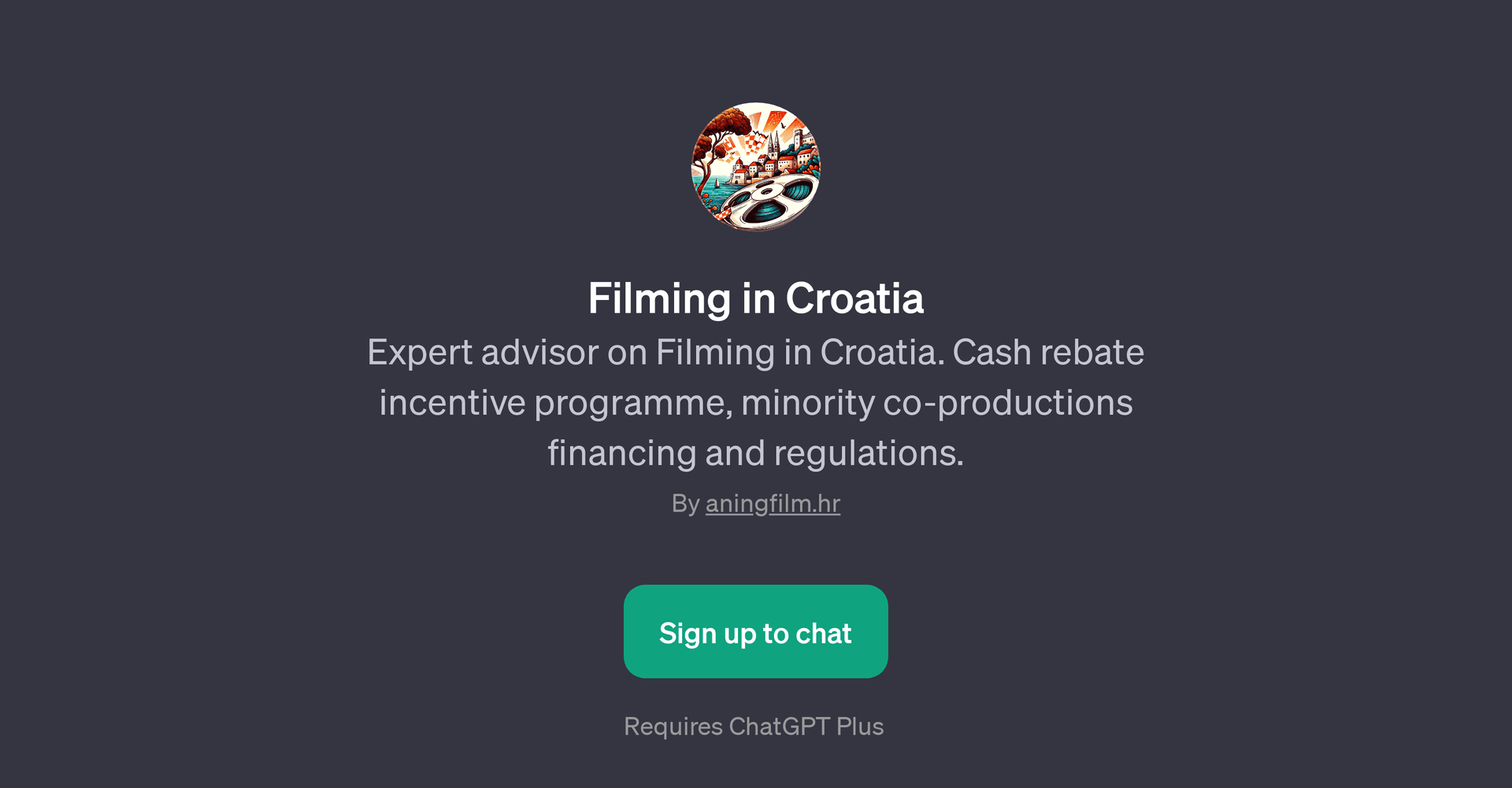 Filming in Croatia