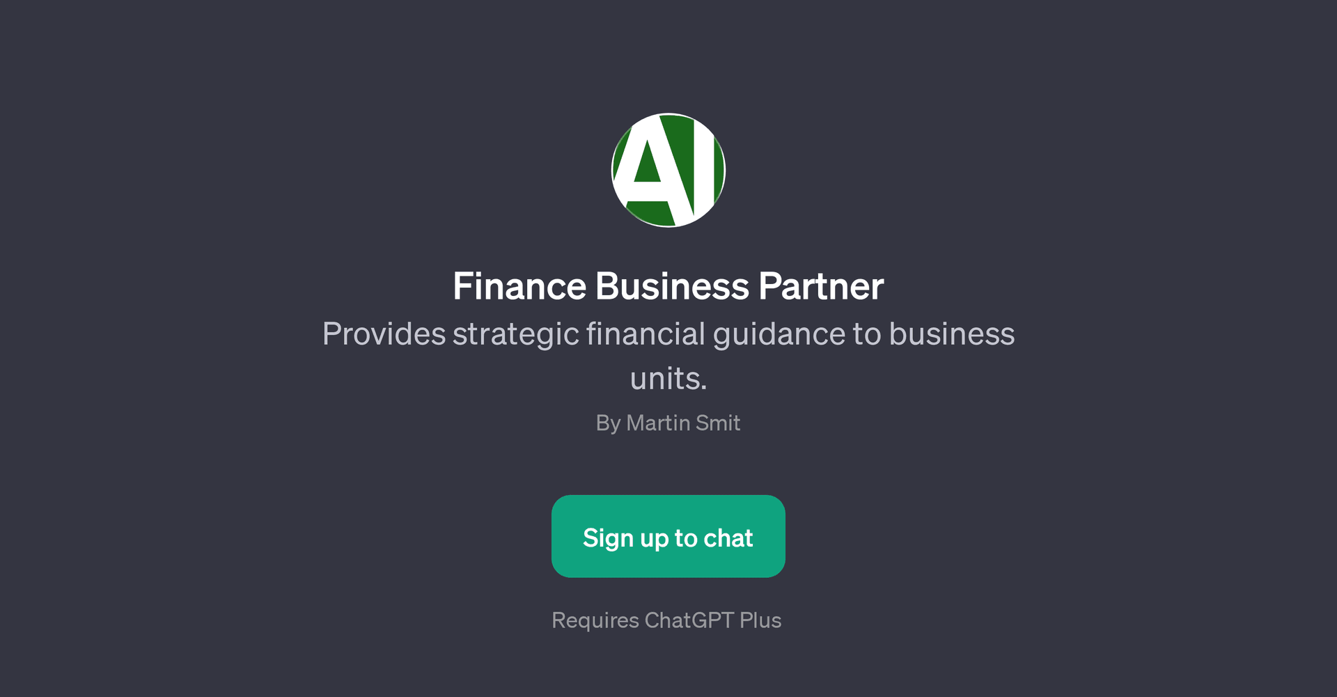 Finance Business Partner