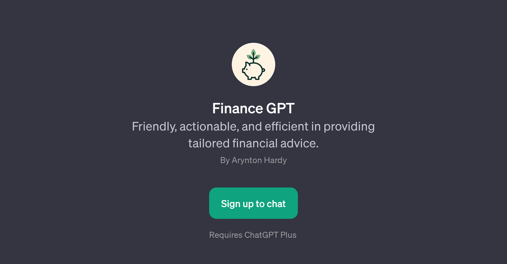 Finance GPT