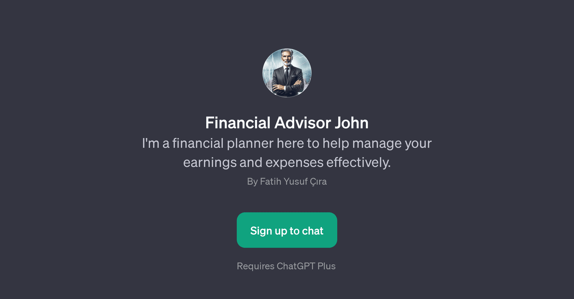 Financial Advisor John