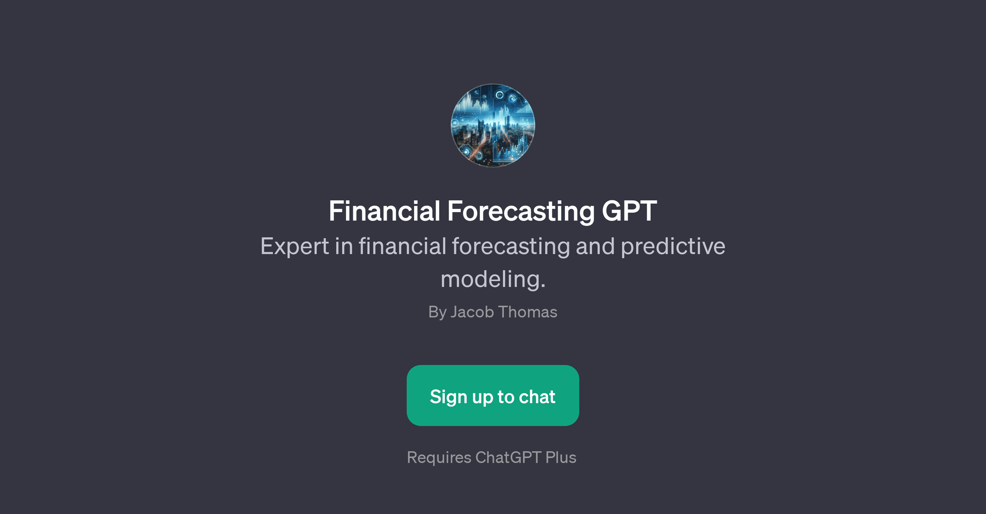 Financial Forecasting GPT