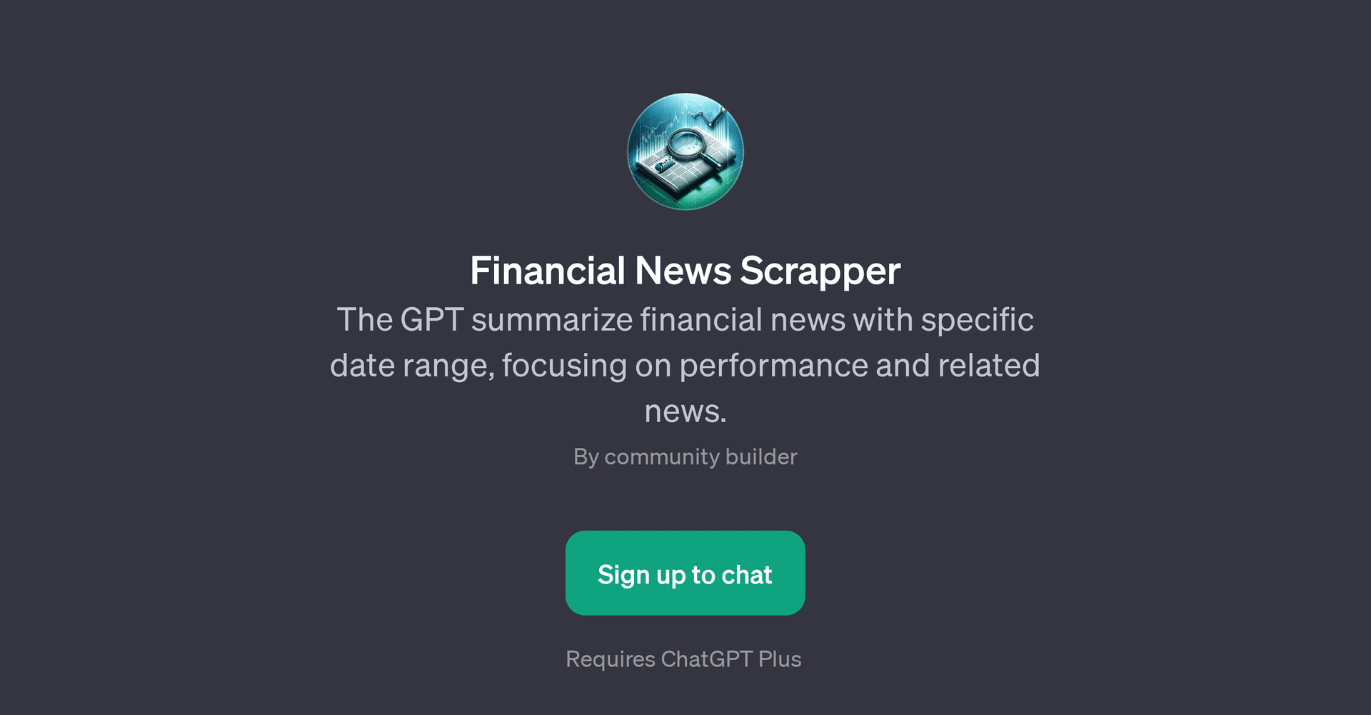 Financial News Scrapper