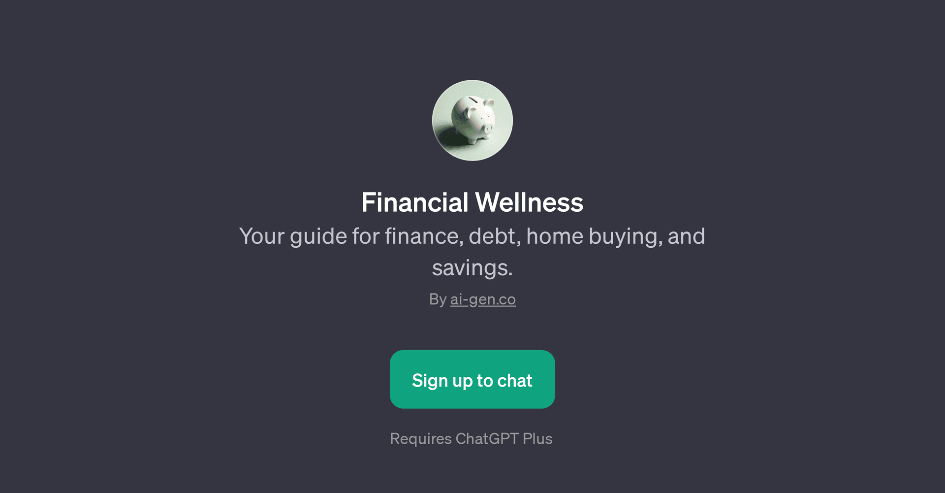 Financial Wellness