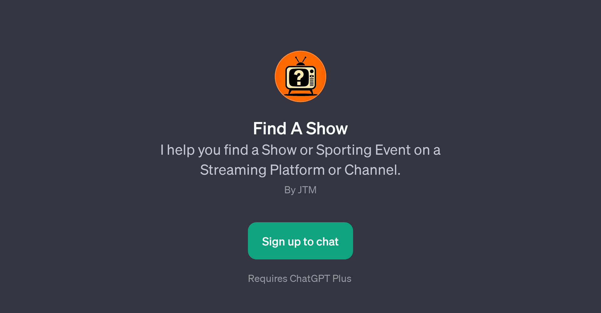 Find A Show