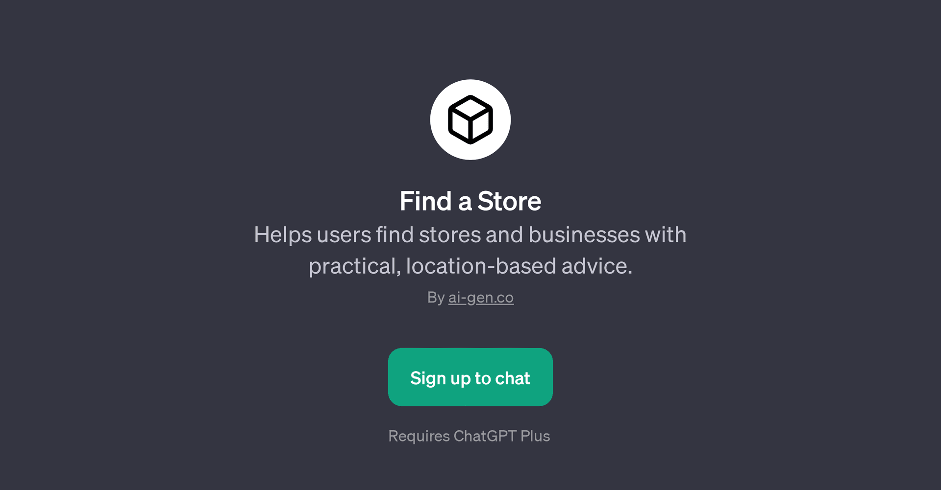 Find a Store