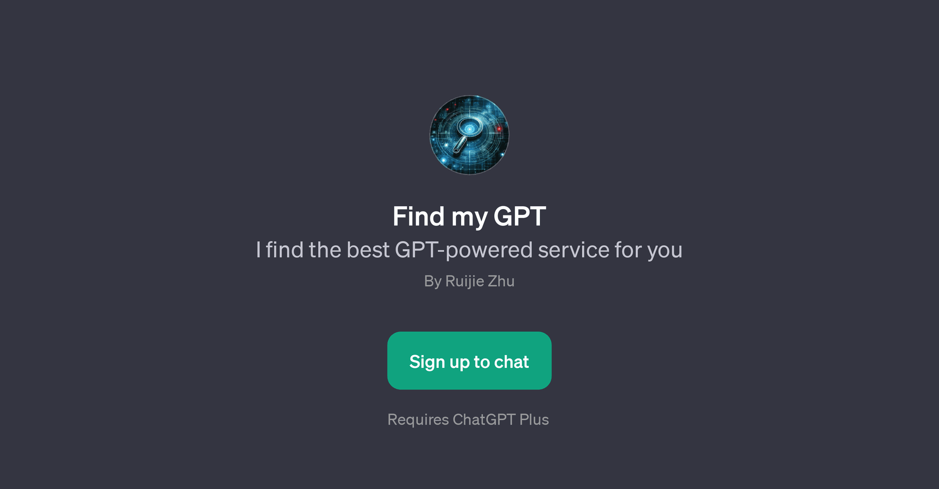 Find my GPT