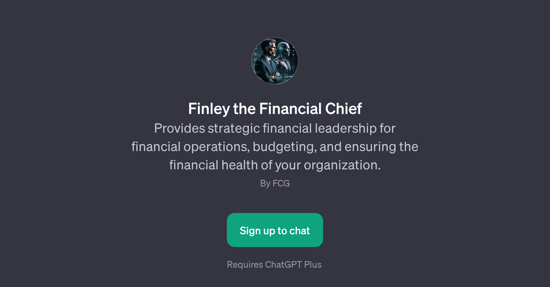 Finley the Financial Chief