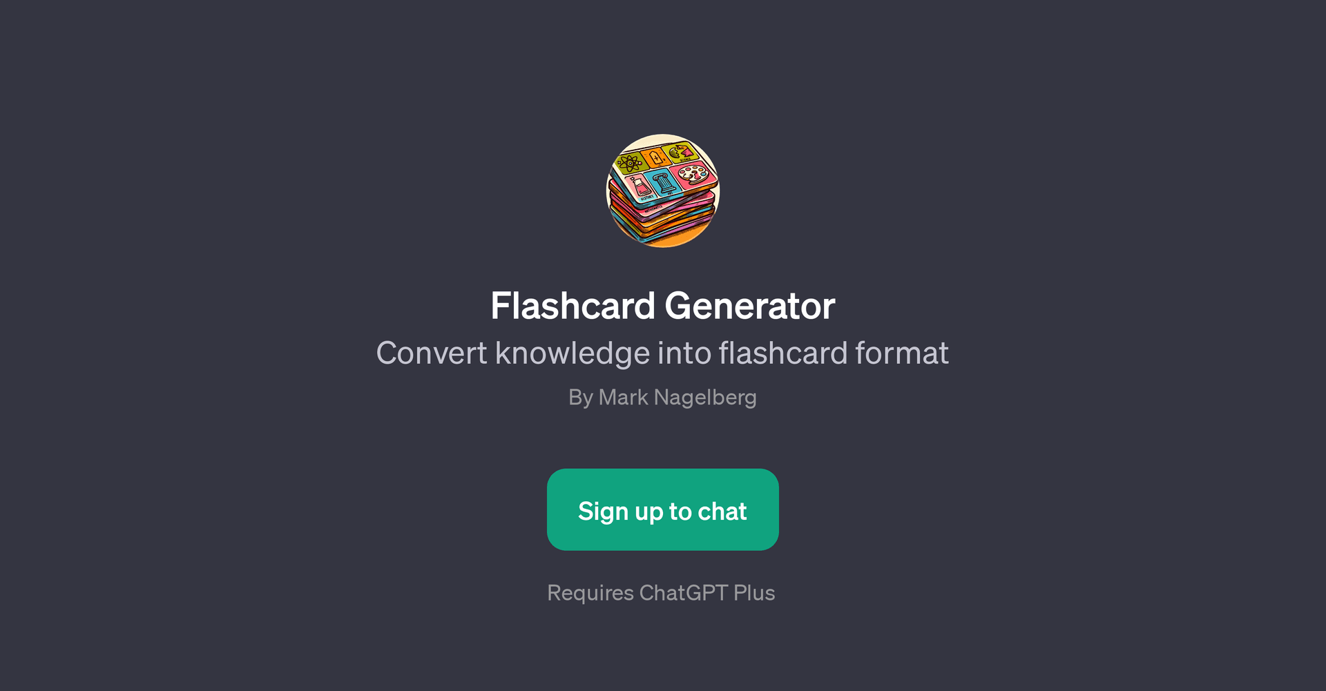 Flashcard Generator