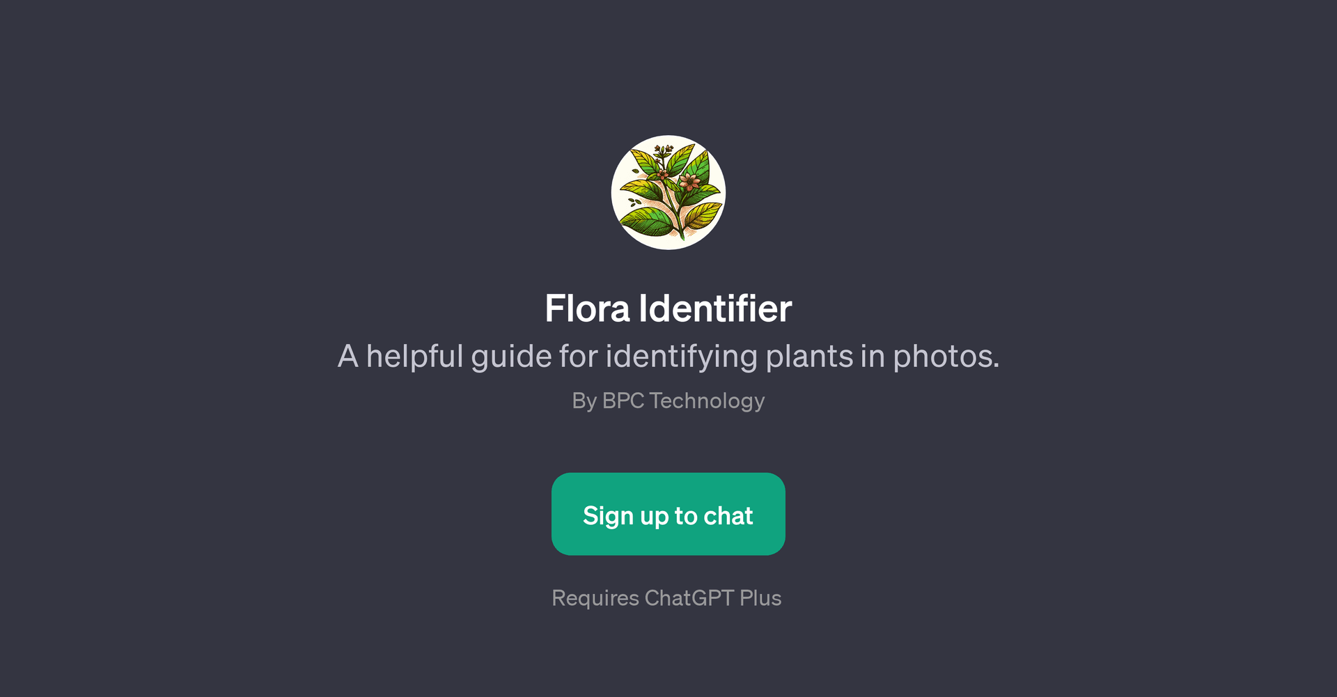 Flora Identifier