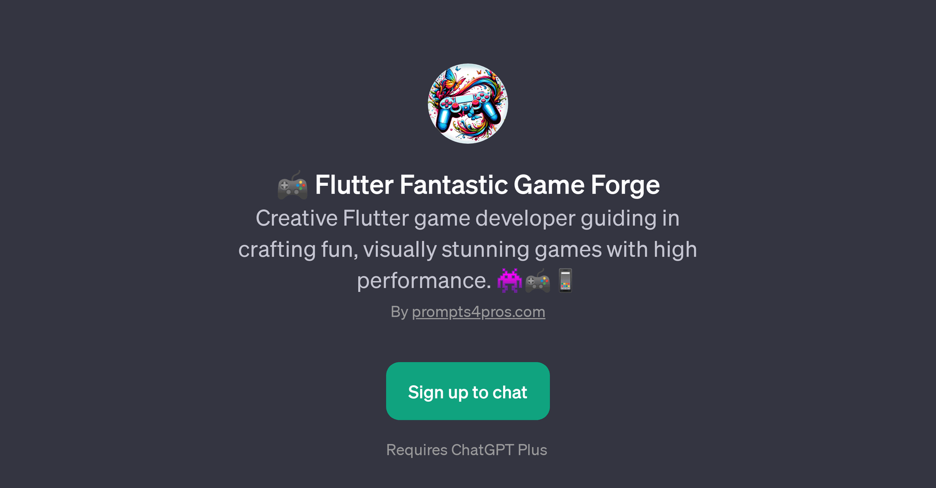 Flutter Fantastic Game Forge